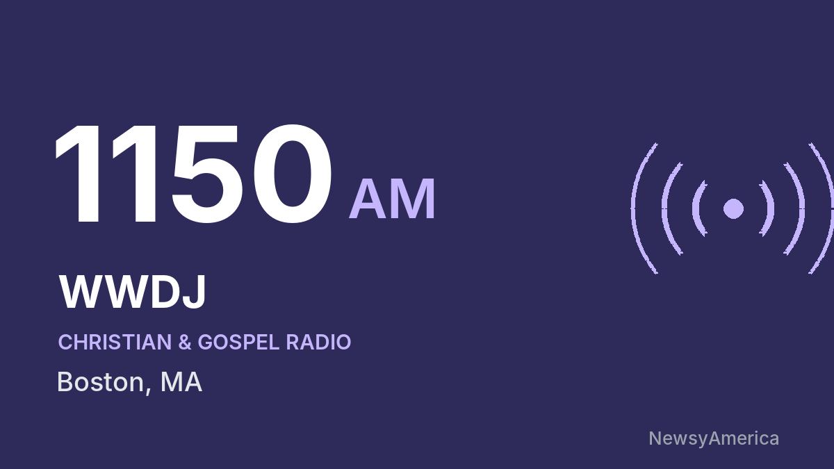 WWDJ 1150 AM – Boston