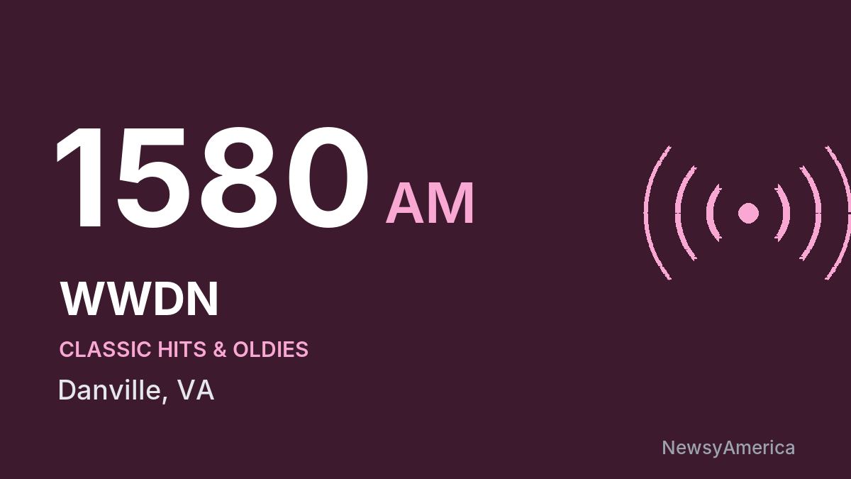 WWDN 1580 AM – Danville