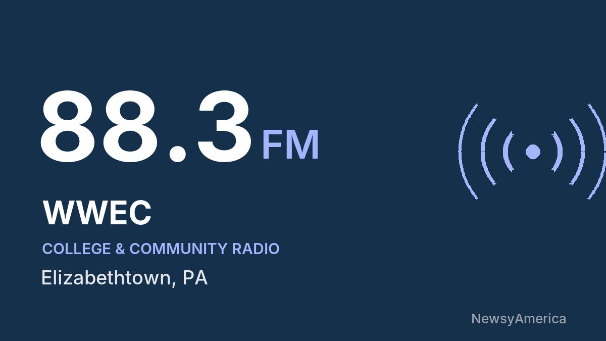 WWEC 88.3 FM – Elizabethtown