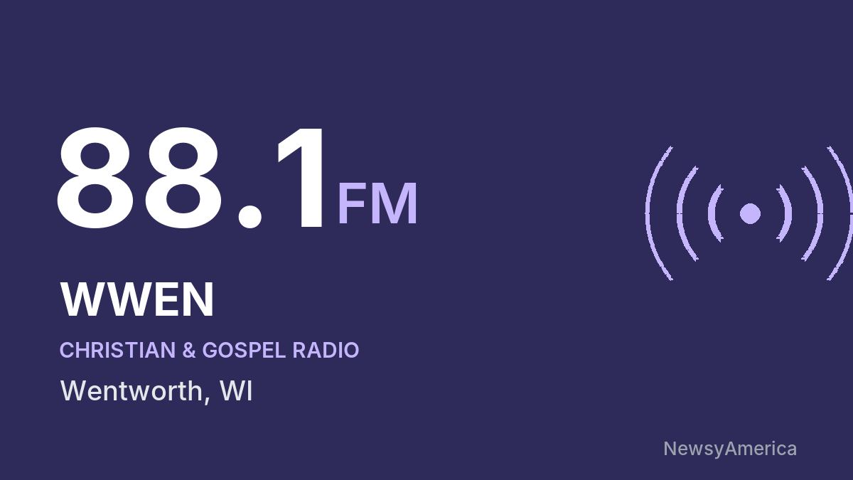 WWEN 88.1 FM – Wentworth