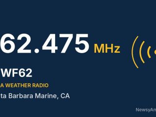 WWF62 NOAA Weather Radio 162.475 MHz, Santa Barbara Marine, CA