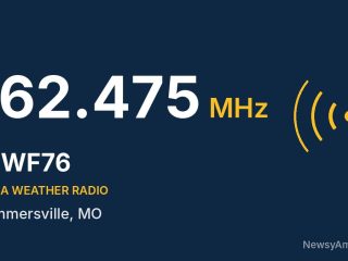 WWF76 NOAA Weather Radio 162.475 MHz, Summersville, MO