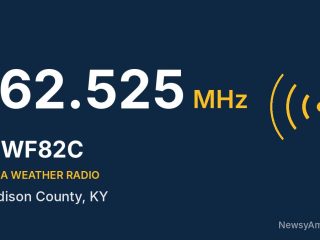WWF82C NOAA Weather Radio 162.525 MHz, Madison County, KY
