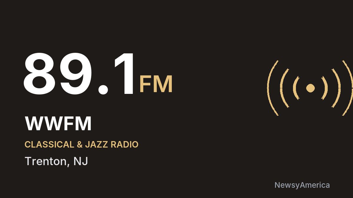 WWFM 89.1 FM – Trenton