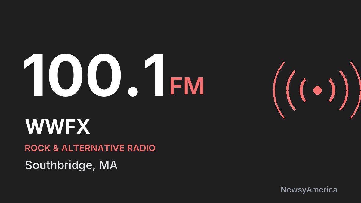 WWFX 100.1 FM – Southbridge