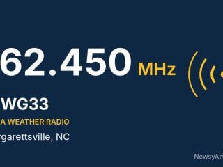 WWG33 NOAA Weather Radio 162.450 MHz, Margarettsville, NC