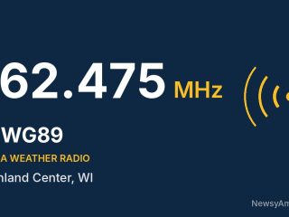 WWG89 NOAA Weather Radio 162.475 MHz, Richland Center, WI