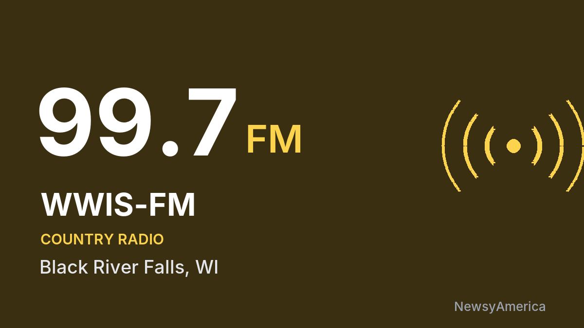 WWIS-FM 99.7 FM – Black River Falls