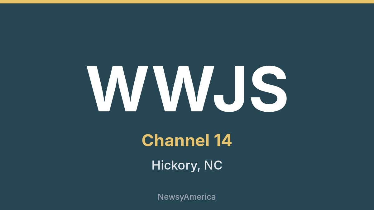 WWJS – Channel 14 Charlotte