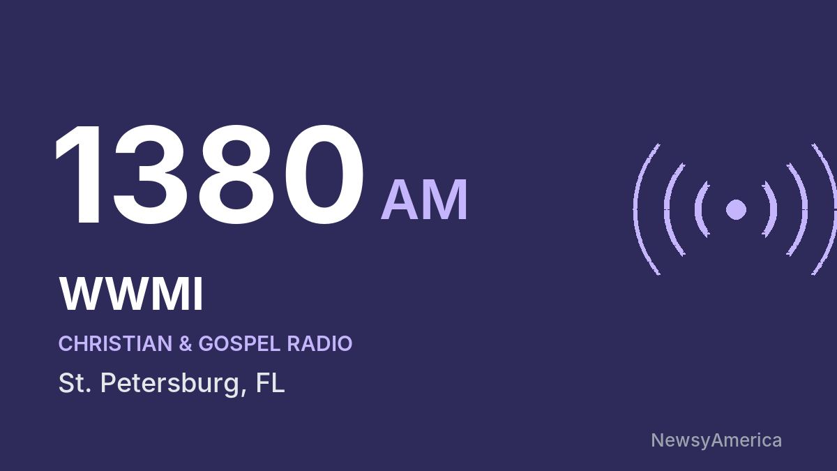WWMI 1380 AM – St. Petersburg