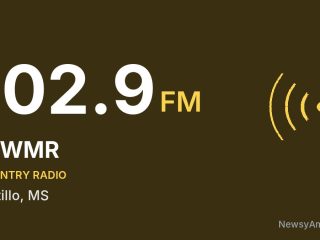 WWMR 102.9 FM, Saltillo, MS