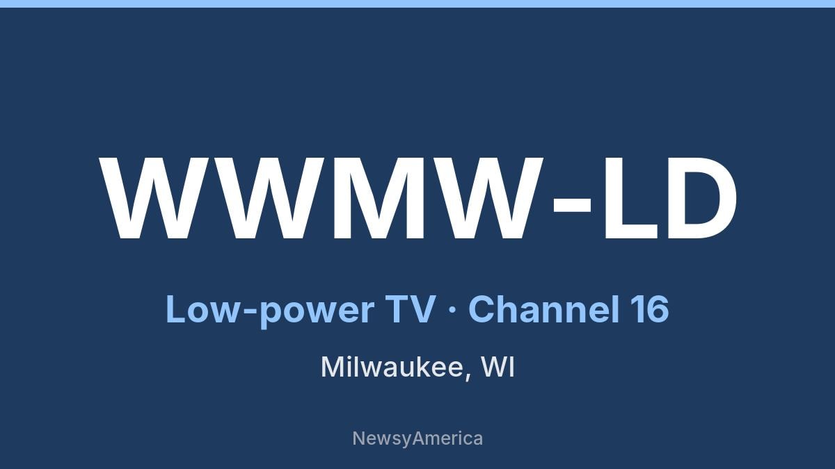 WWMW-LD – Channel 16 Milwaukee