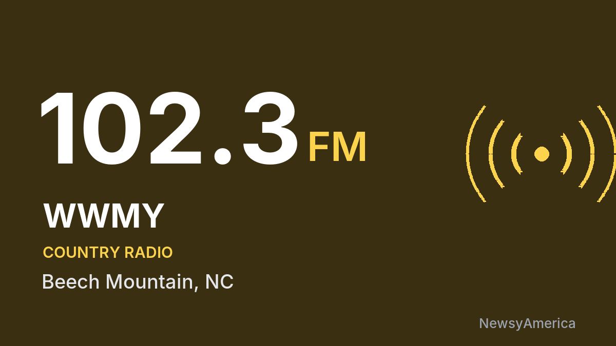 WWMY 102.3 FM – Beech Mountain