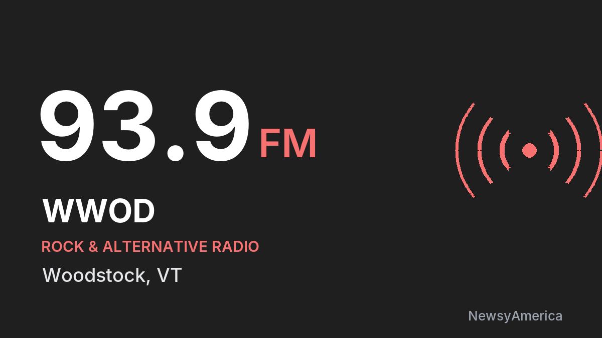 WWOD 93.9 FM – Woodstock