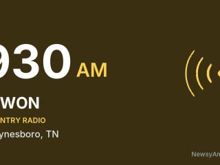 WWON 930 AM, Waynesboro, TN