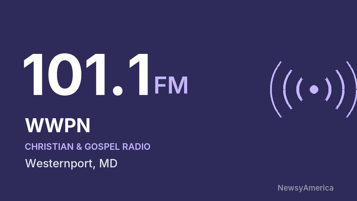 WWPN 101.1 FM – Westernport