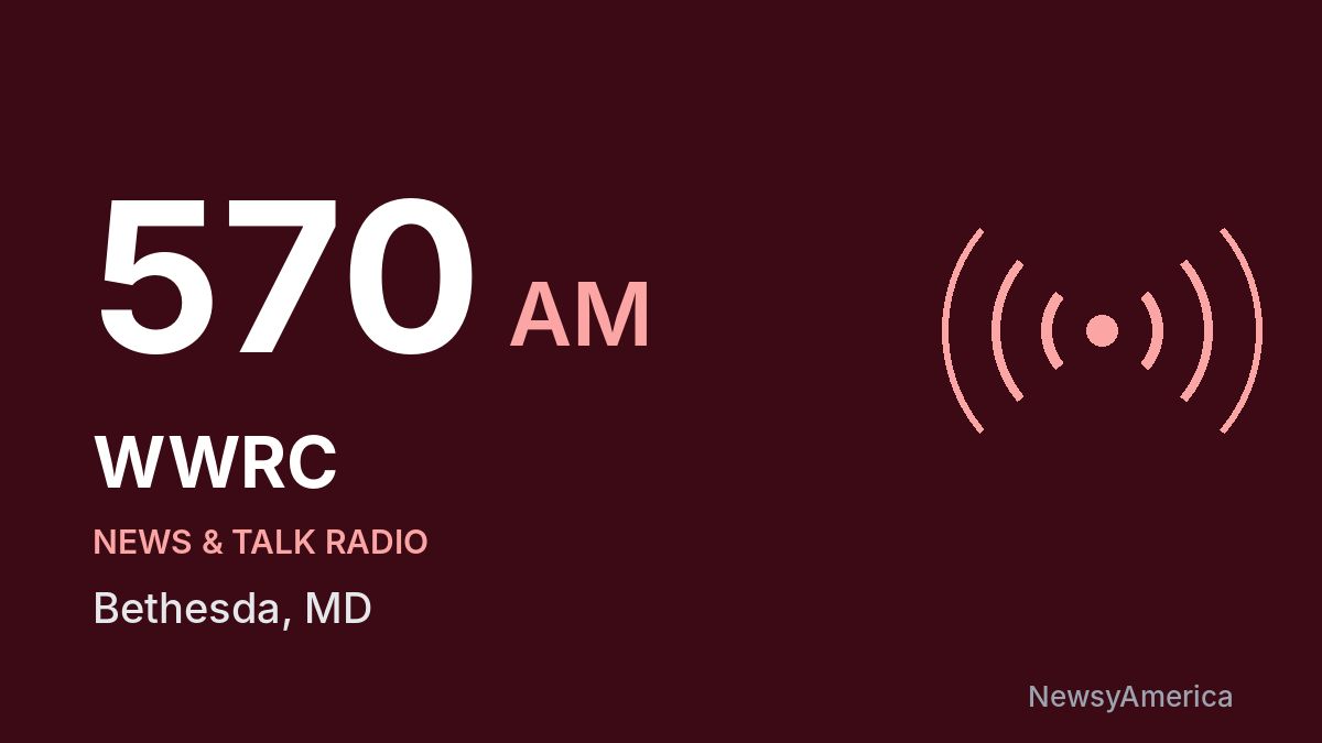 WWRC 570 AM – Bethesda