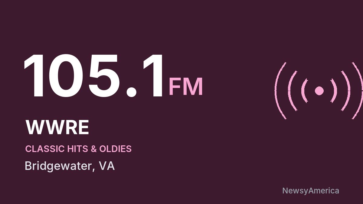 WWRE 105.1 FM – Bridgewater