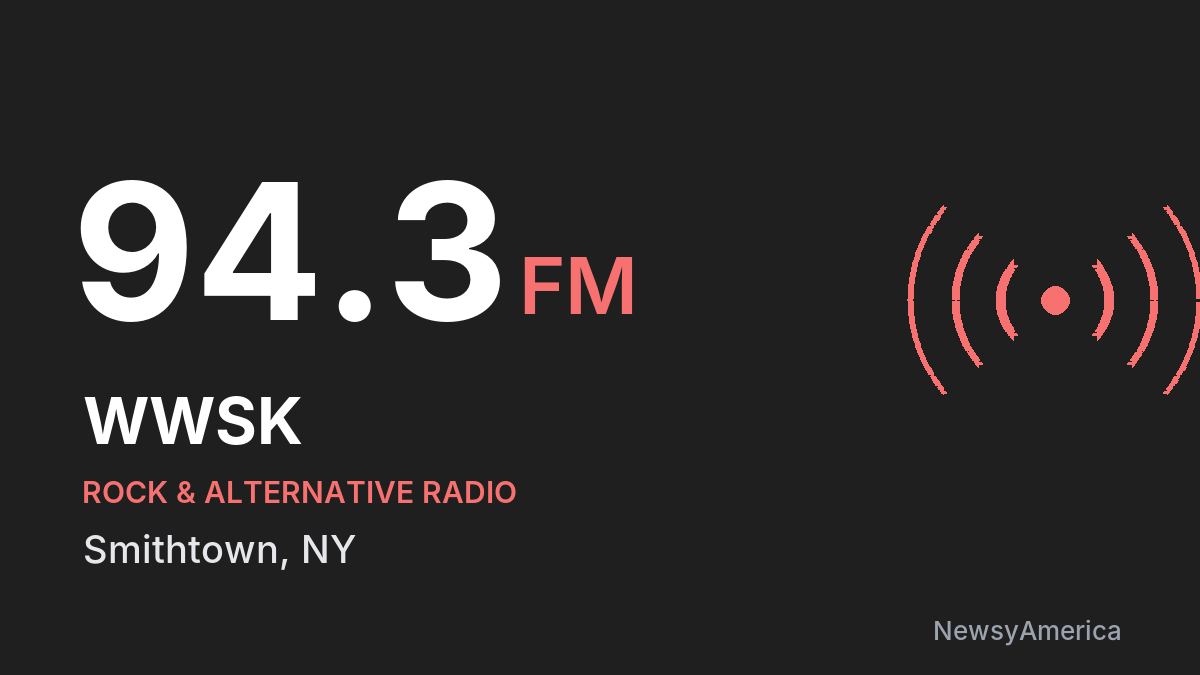 WWSK 94.3 FM – Smithtown