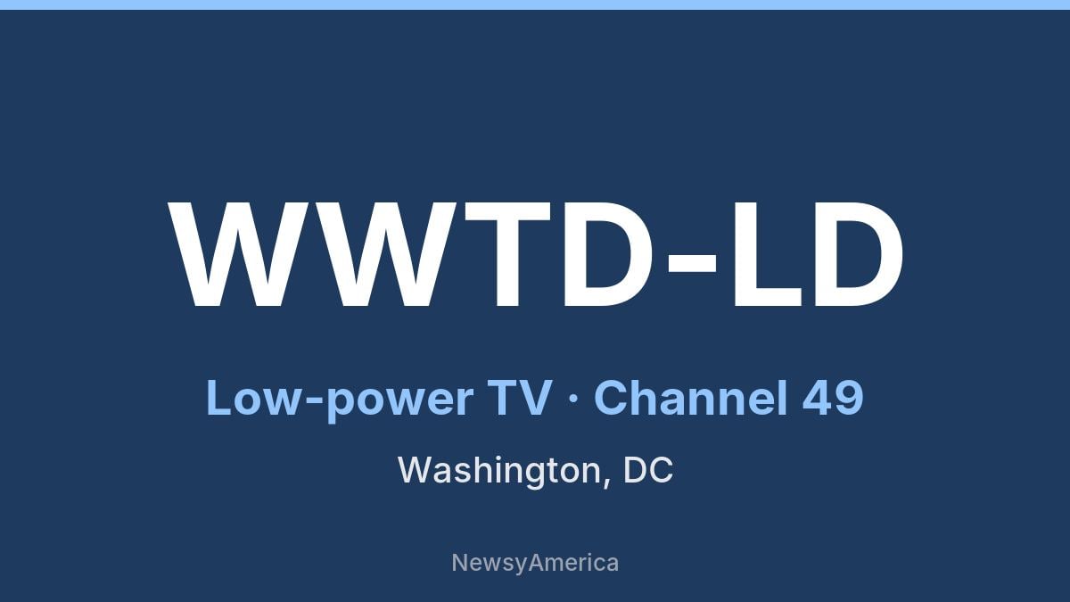 WWTD-LD – Channel 49 Washington