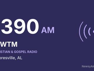 WWTM 1390 AM, Mooresville, AL
