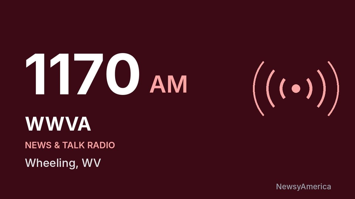 WWVA 1170 AM – Wheeling