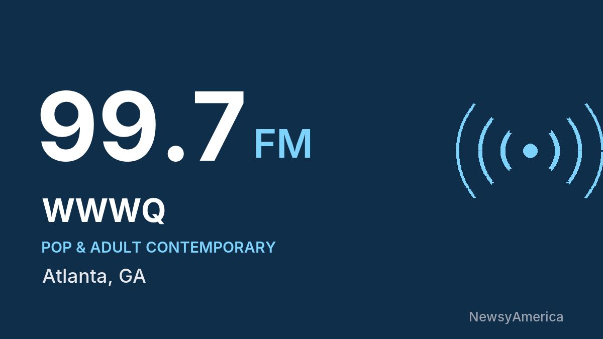 WWWQ 99.7 FM – Atlanta