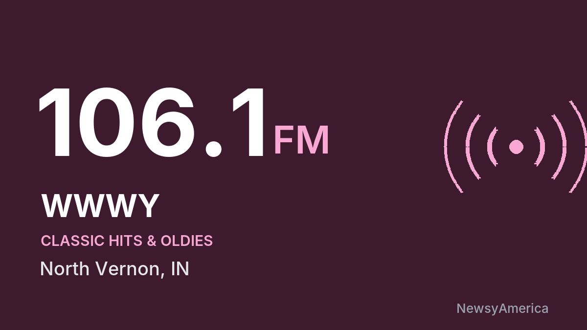 WWWY 106.1 FM – North Vernon