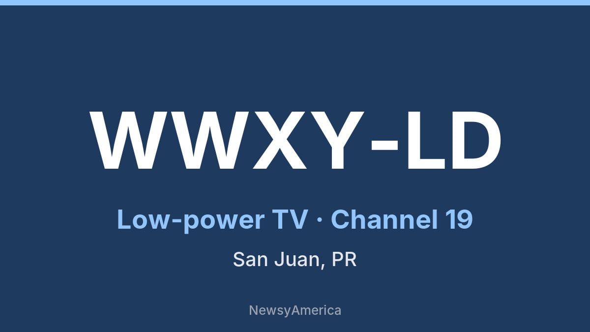 WWXY-LD – Channel 19 Puerto Rico