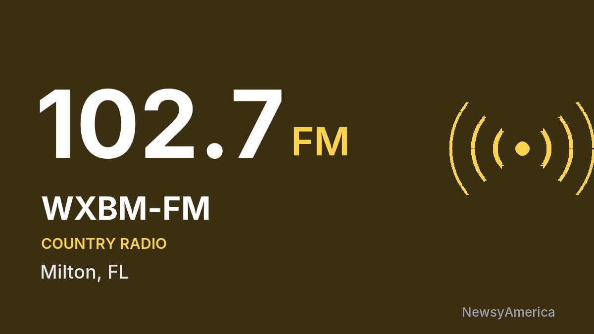 WXBM-FM 102.7 FM – Milton