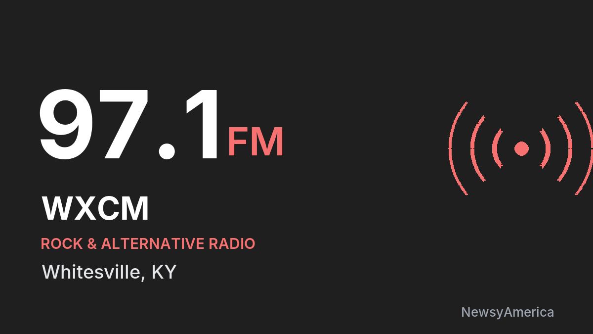 WXCM 97.1 FM – Whitesville