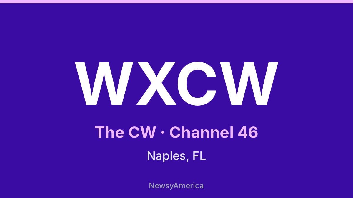 WXCW – The CW 46 Ft. Myers