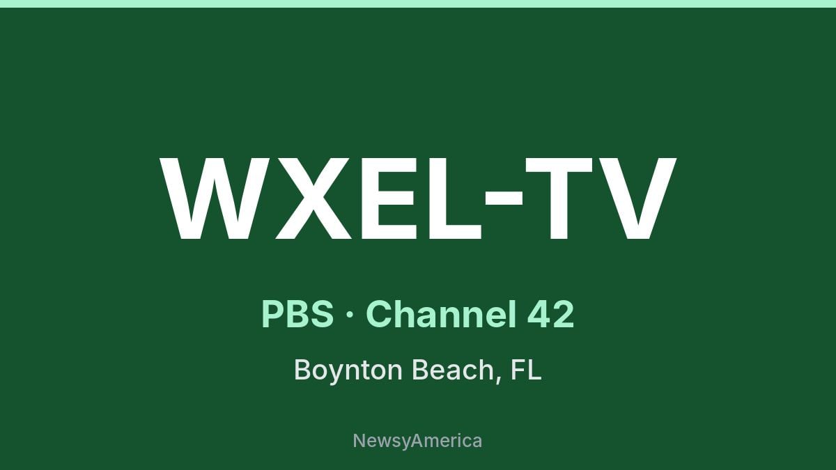 WXEL-TV – PBS 42 West Palm Beach