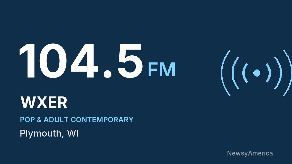 WXER 104.5 FM – Plymouth