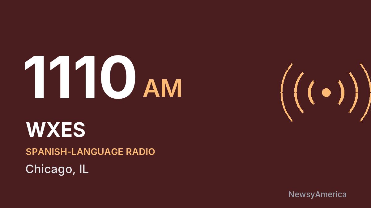 WXES 1110 AM – Chicago