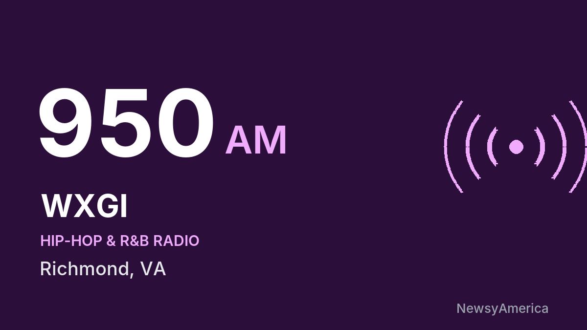 WXGI 950 AM – Richmond