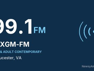 WXGM-FM 99.1 FM, Gloucester, VA