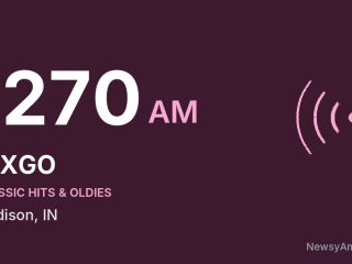 WXGO 1270 AM, Madison, IN