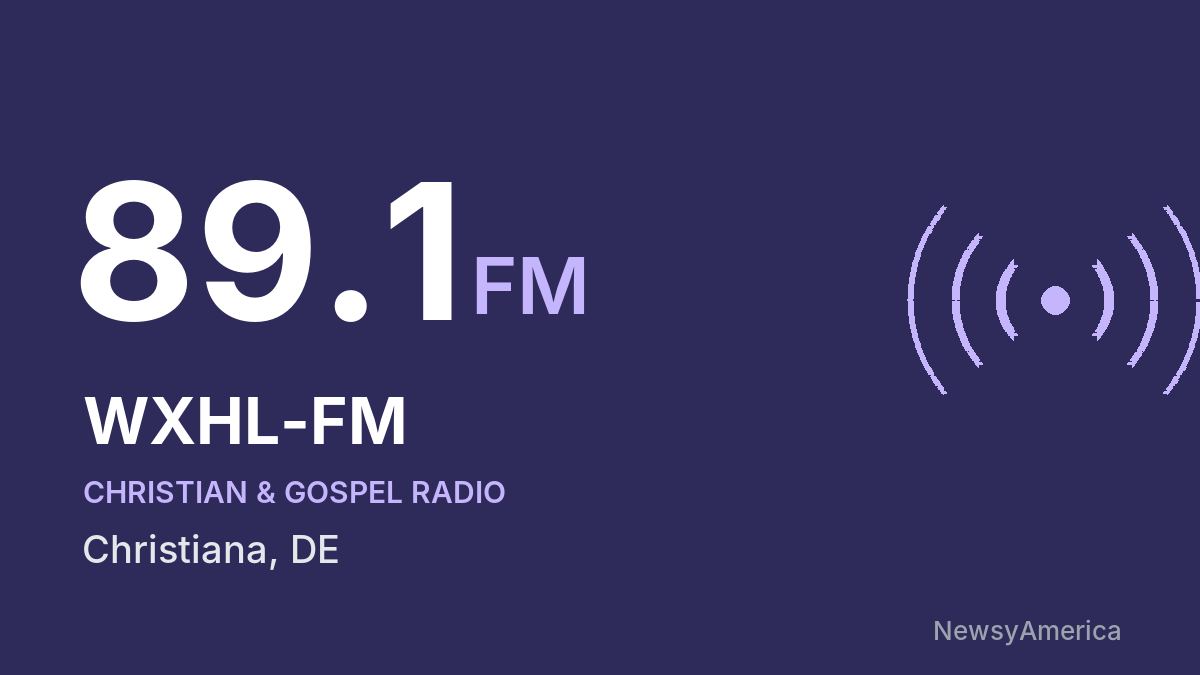 WXHL-FM 89.1 FM – Christiana
