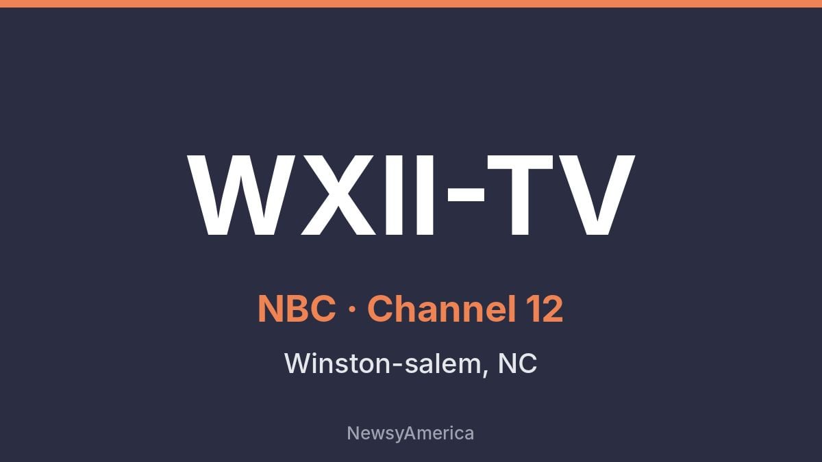 WXII-TV – NBC 12 Greensboro