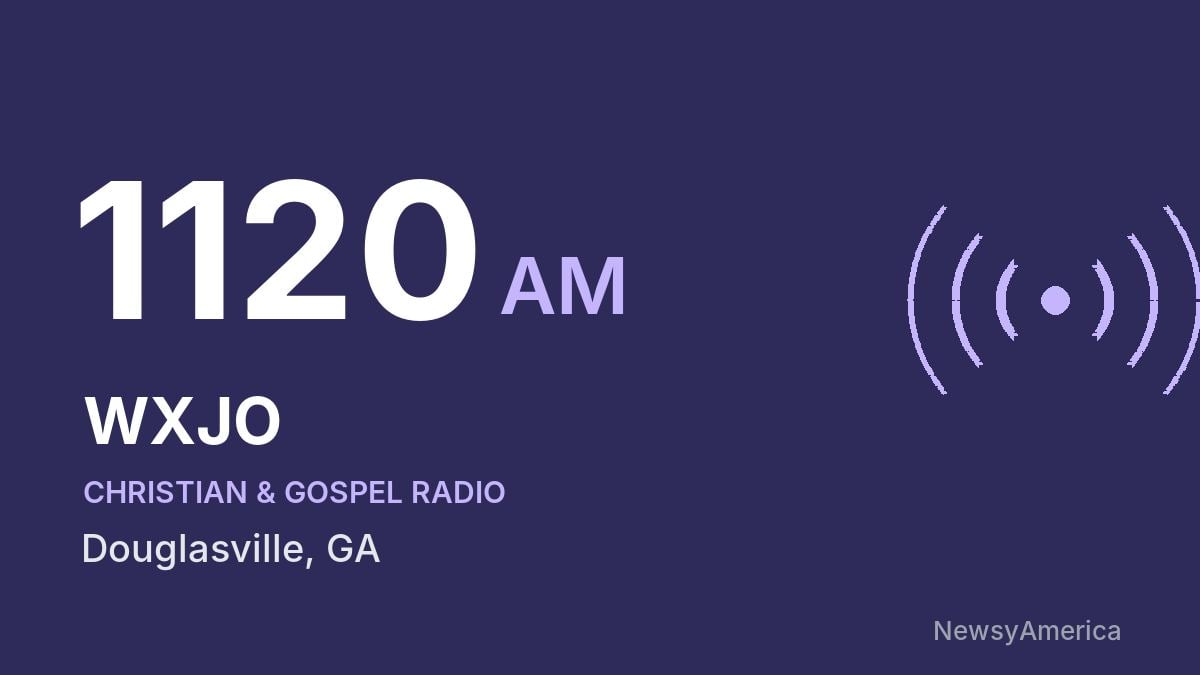 WXJO 1120 AM – Douglasville