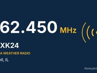 WXK24 NOAA Weather Radio 162.450 MHz, Odell, IL