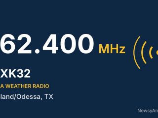 WXK32 NOAA Weather Radio 162.400 MHz, Midland/Odessa, TX