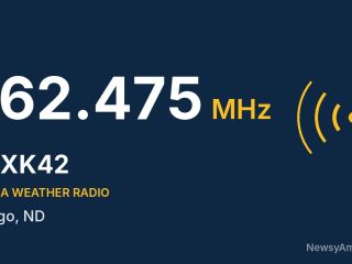 WXK42 NOAA Weather Radio 162.475 MHz, Fargo, ND