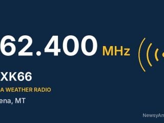 WXK66 NOAA Weather Radio 162.400 MHz, Helena, MT