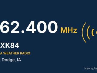WXK84 NOAA Weather Radio 162.400 MHz, Fort Dodge, IA