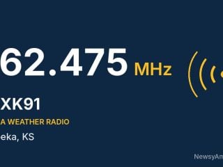 WXK91 NOAA Weather Radio 162.475 MHz, Topeka, KS
