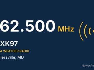 WXK97 NOAA Weather Radio 162.500 MHz, Sudlersville, MD