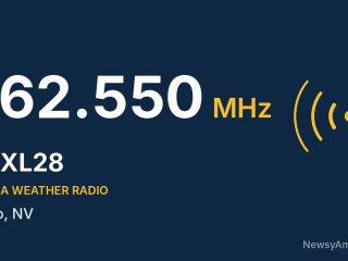 WXL28 NOAA Weather Radio 162.550 MHz, Elko, NV