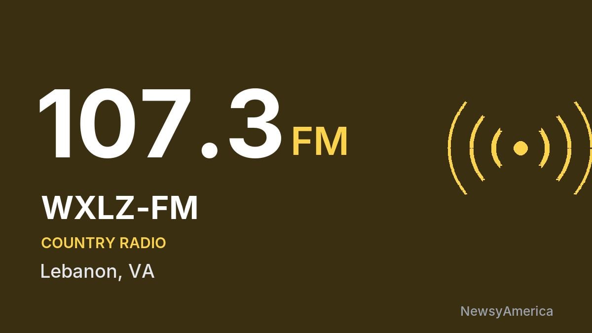 WXLZ-FM 107.3 FM – Lebanon